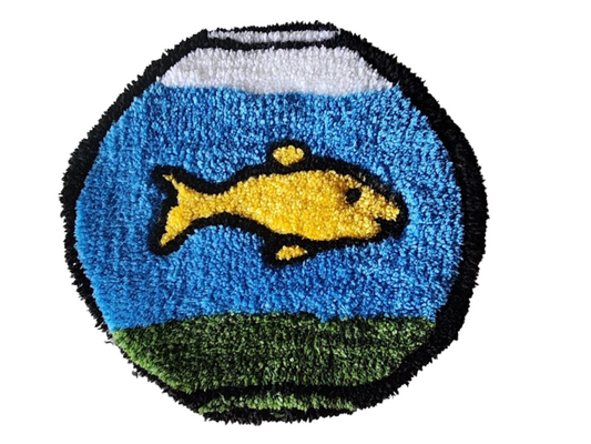 Hand-Tufted Fishbowl Rug