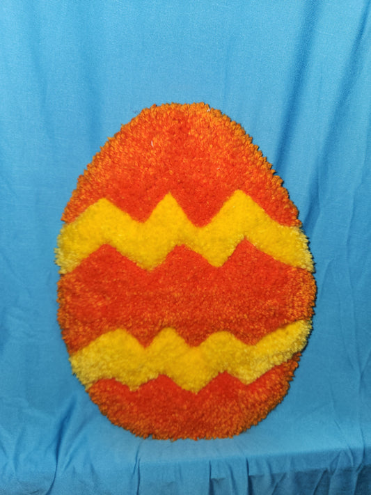 NEW Hand-Tufted Easter Egg Rug