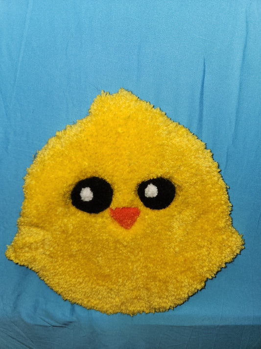 NEW Hand-Tufted Yellow Chick