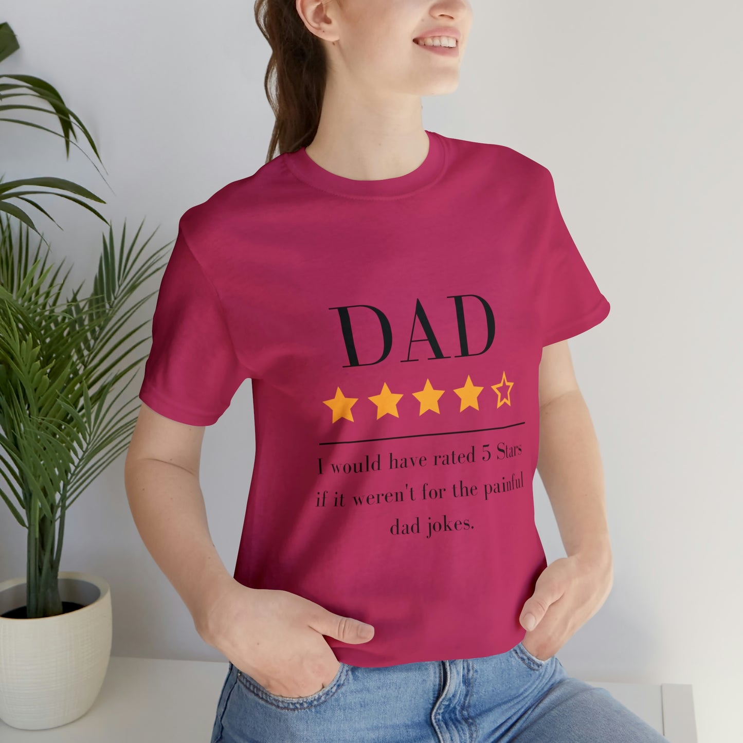 4 out of 5 Stars Dad Review Unisex T-Shirt