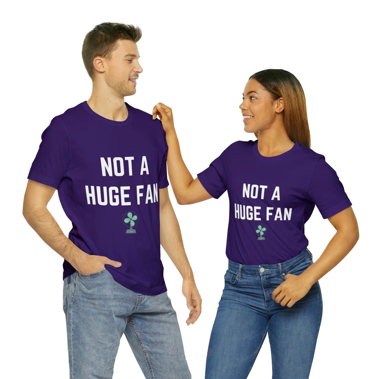 Not A Huge Fan (Dad Joke) Unisex T-Shirt