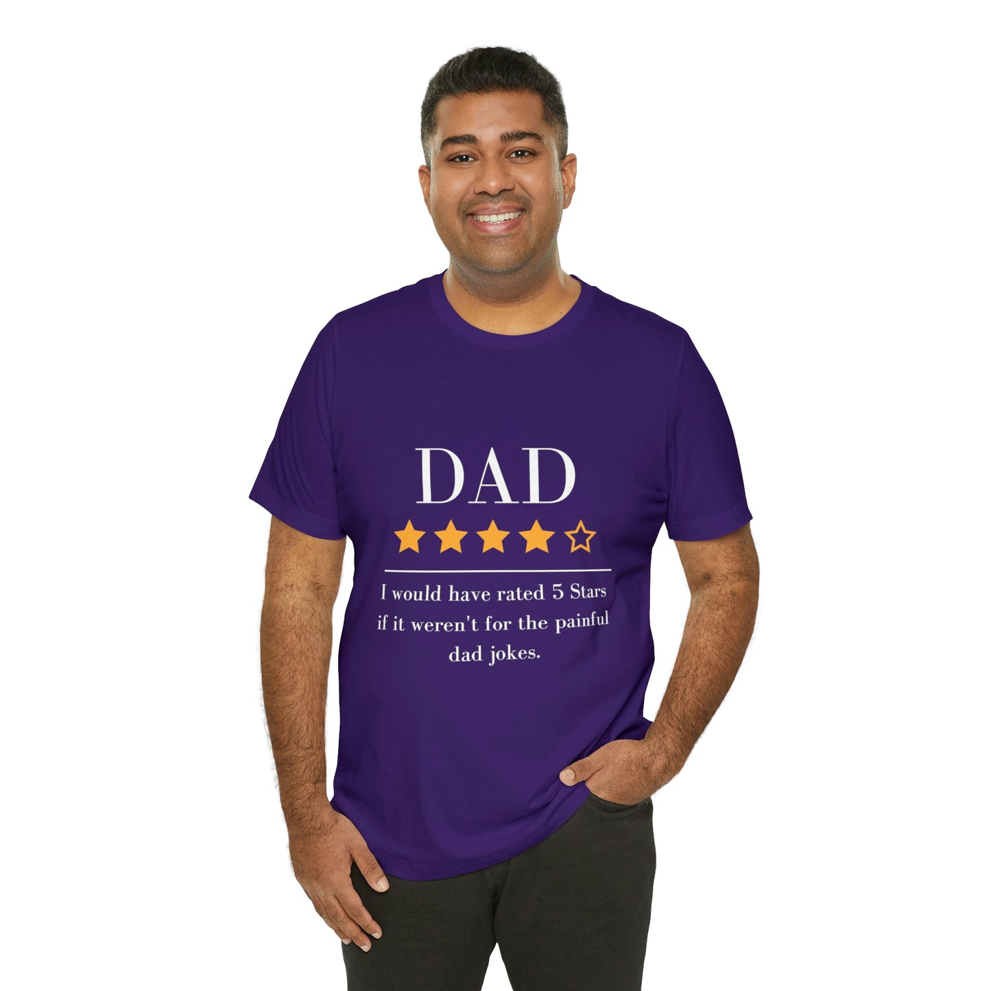 4 out of 5 Stars Dad Review Unisex T-Shirt