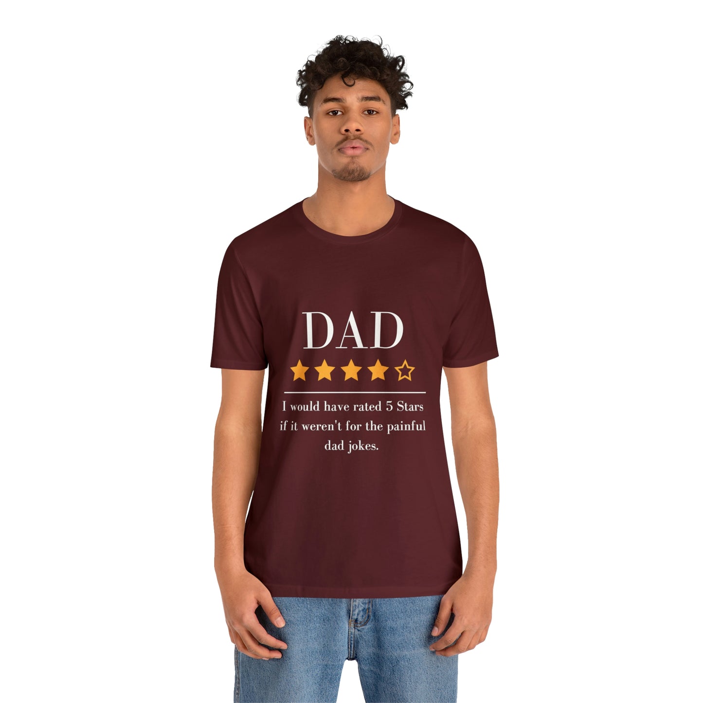 4 out of 5 Stars Dad Review Unisex T-Shirt