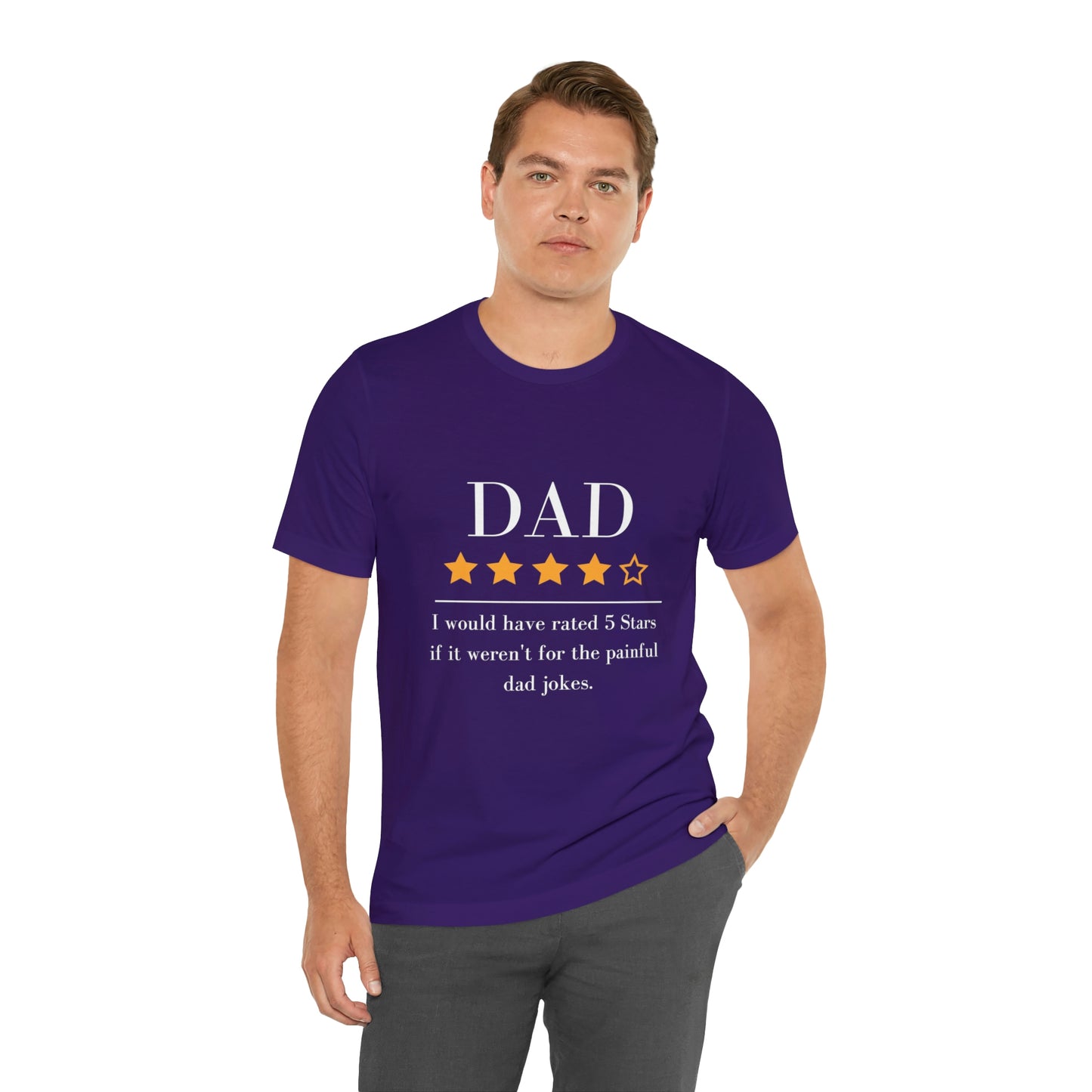 4 out of 5 Stars Dad Review Unisex T-Shirt