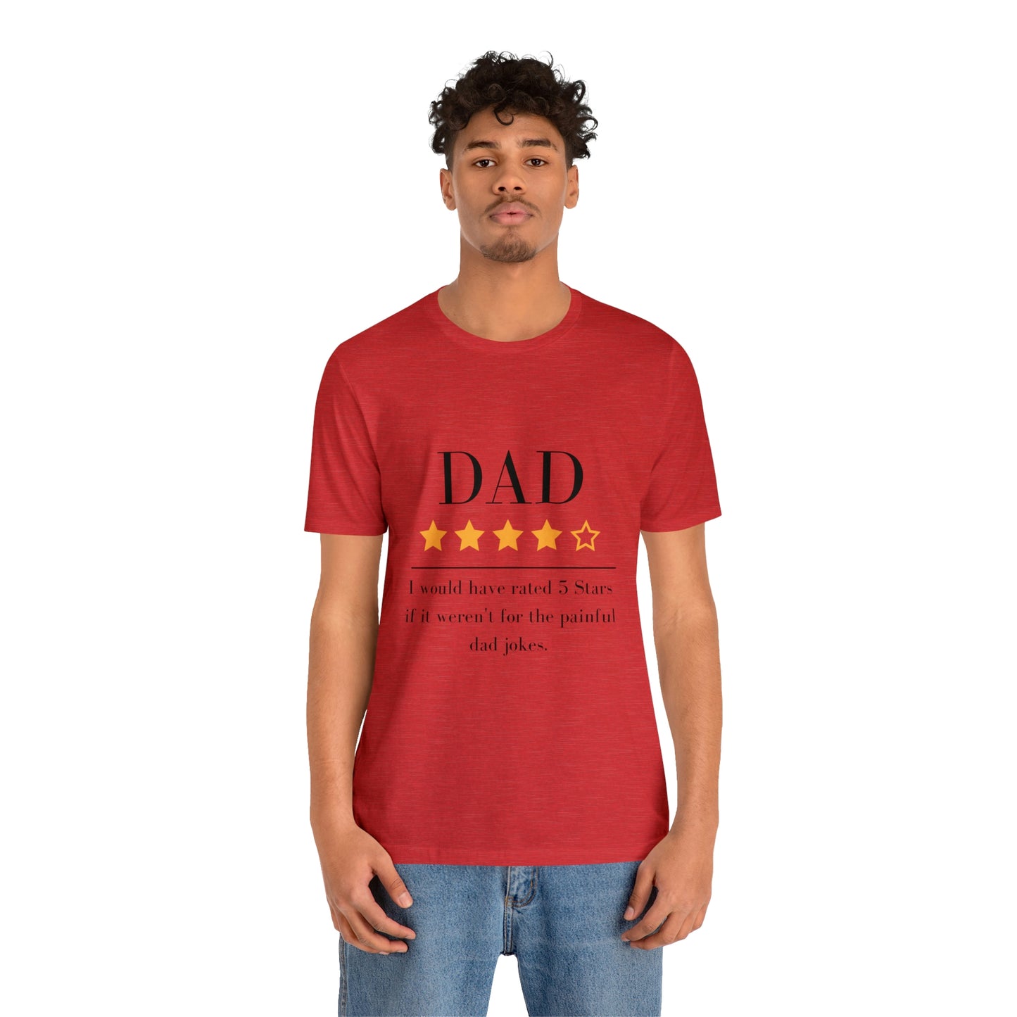 4 out of 5 Stars Dad Review Unisex T-Shirt