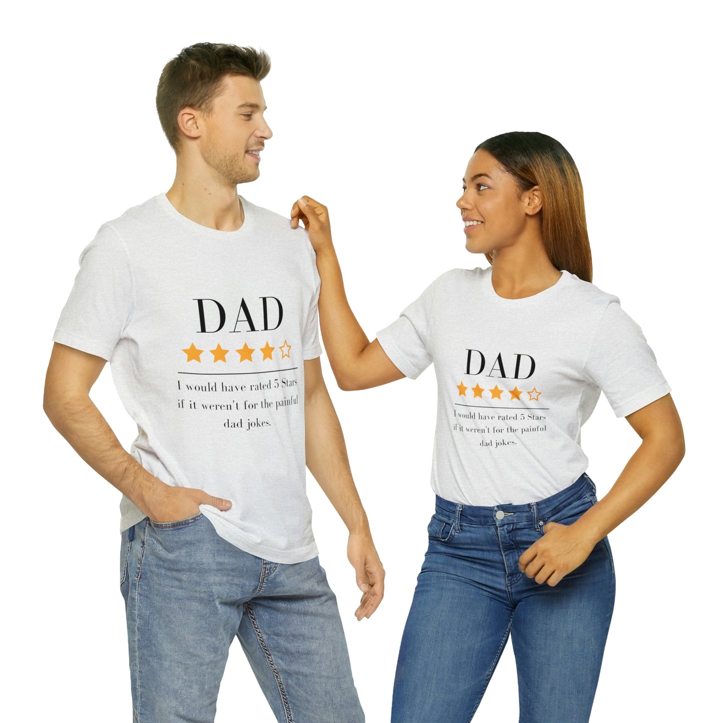 4 out of 5 Stars Dad Review Unisex T-Shirt