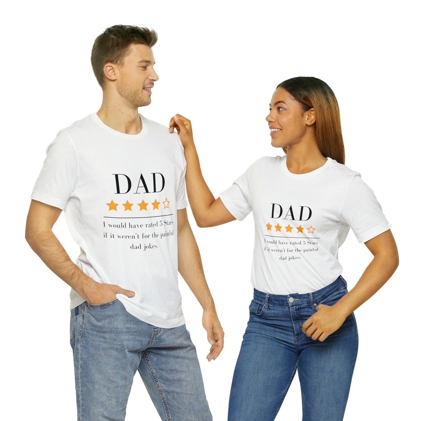 4 out of 5 Stars Dad Review Unisex T-Shirt