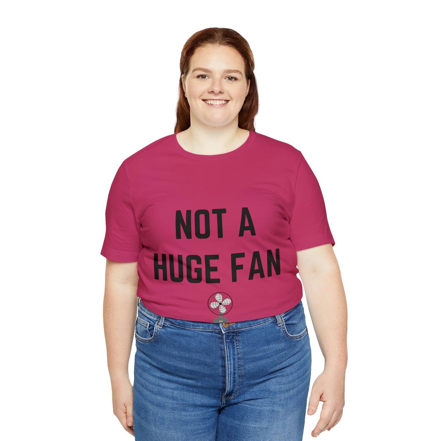 Not A Huge Fan (Dad Joke) Unisex T-Shirt