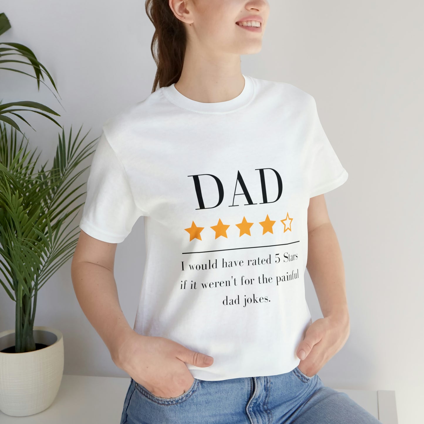 4 out of 5 Stars Dad Review Unisex T-Shirt