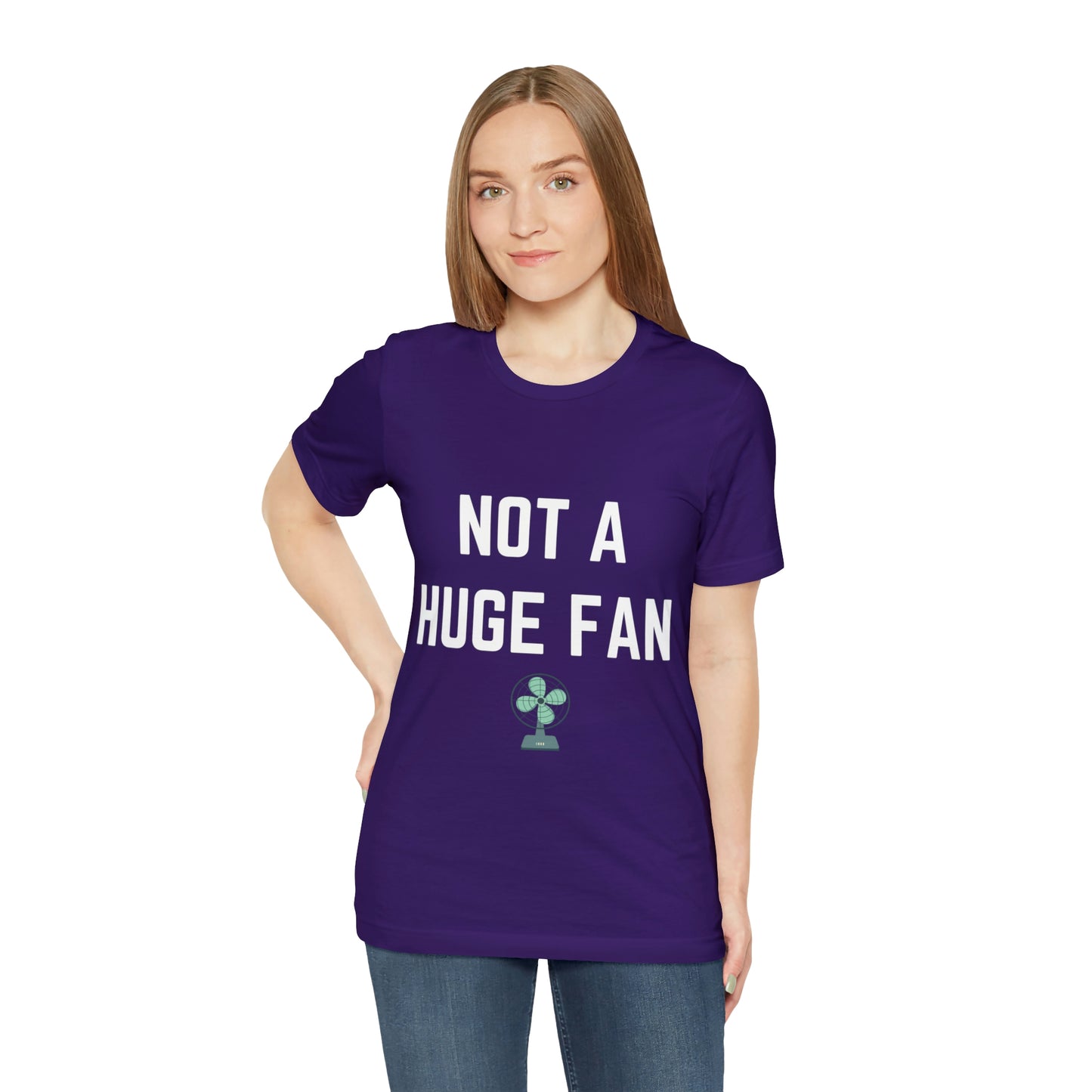 Not A Huge Fan (Dad Joke) Unisex T-Shirt