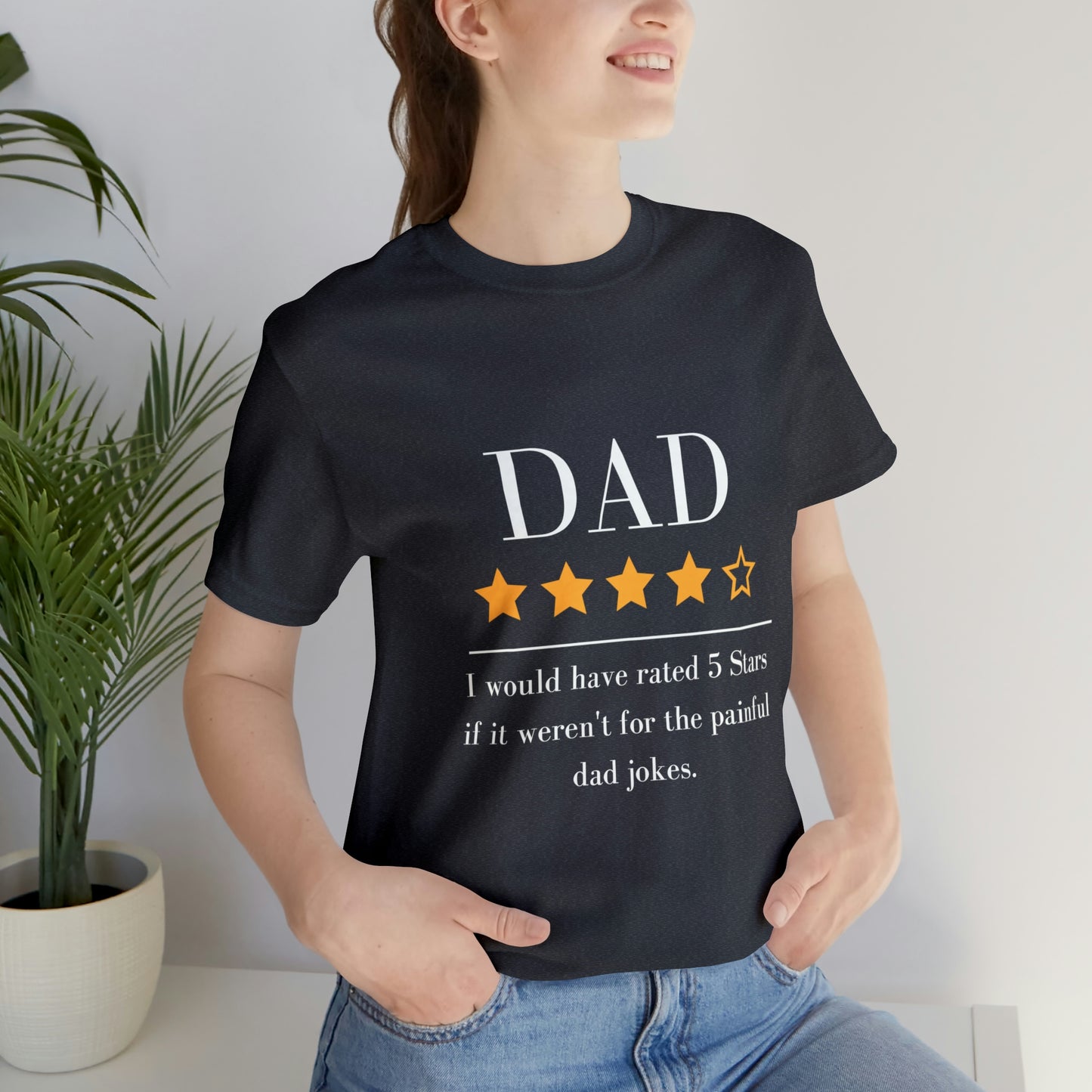 4 out of 5 Stars Dad Review Unisex T-Shirt