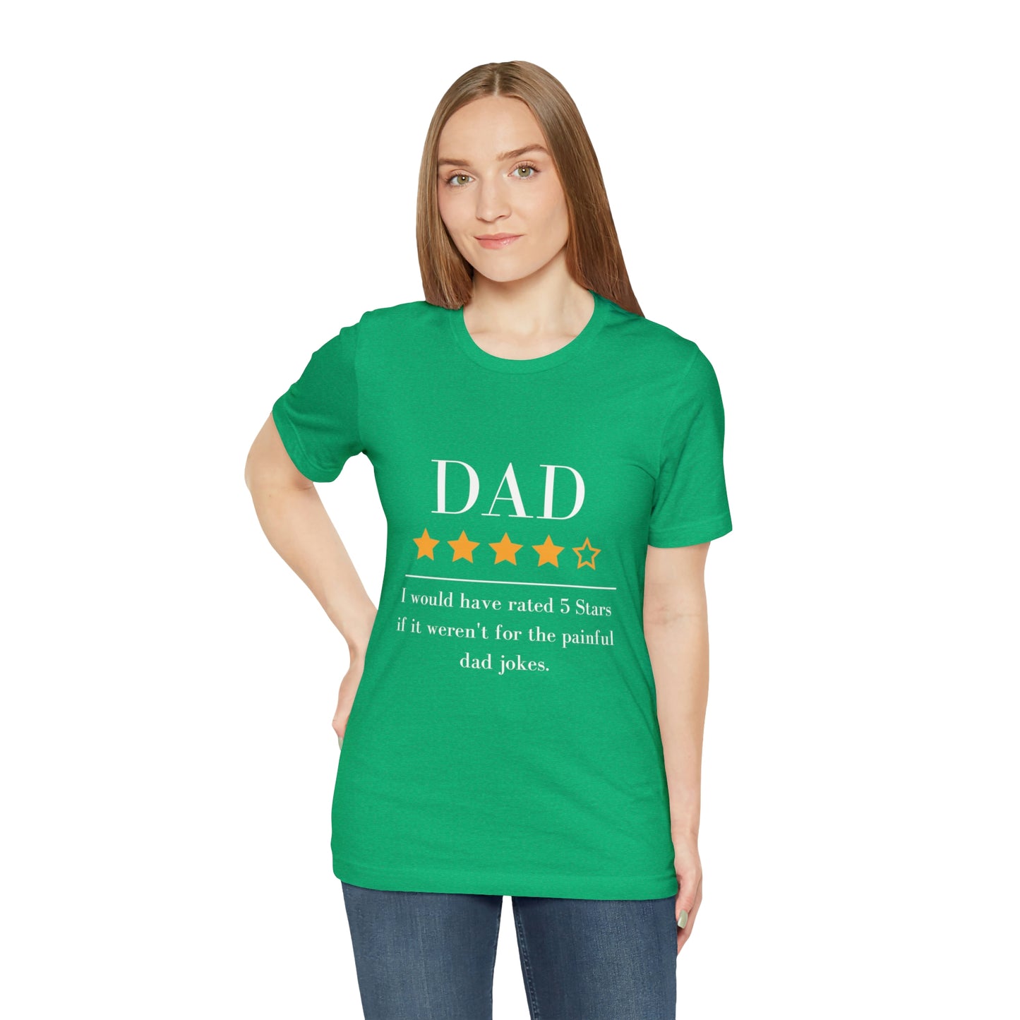 4 out of 5 Stars Dad Review Unisex T-Shirt