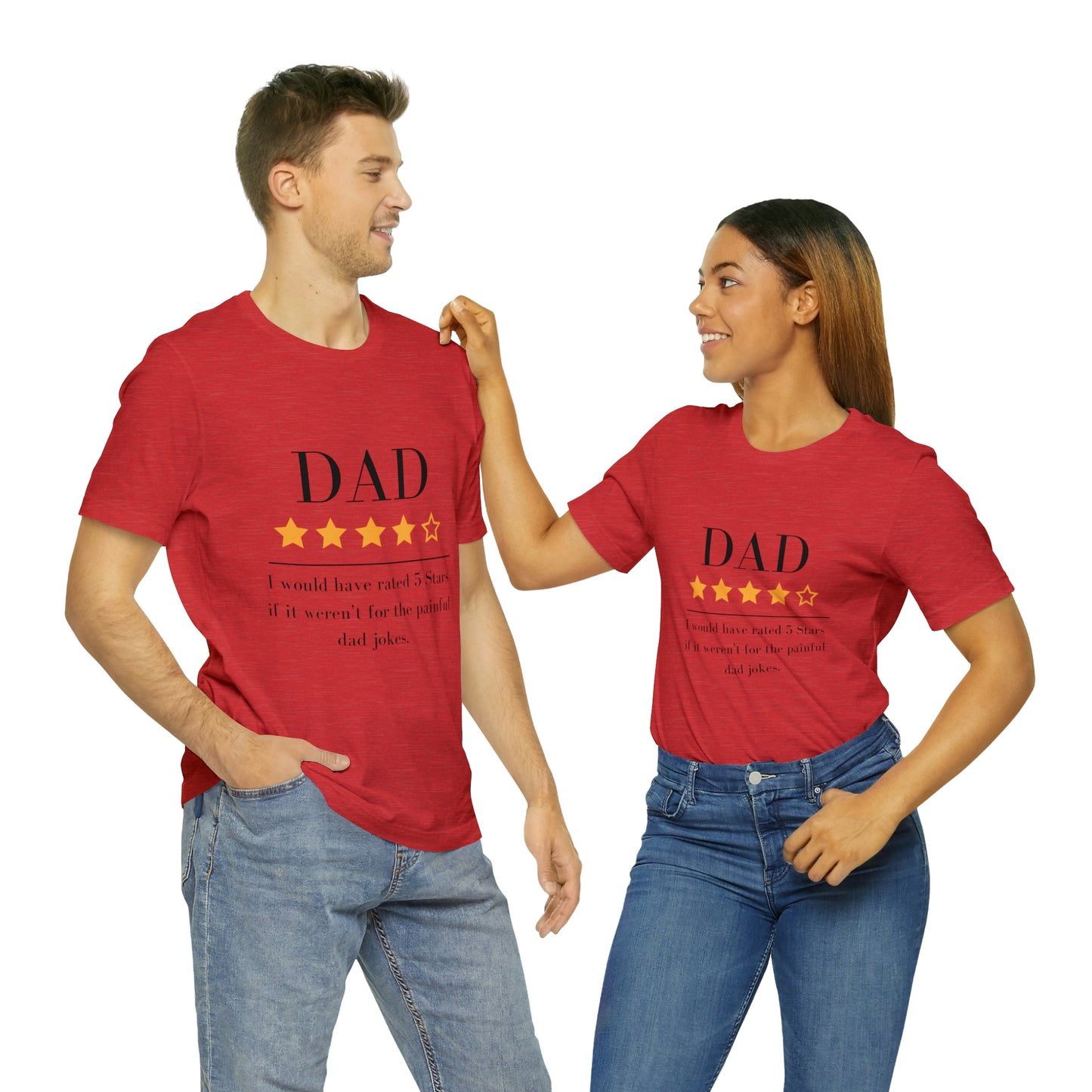 4 out of 5 Stars Dad Review Unisex T-Shirt