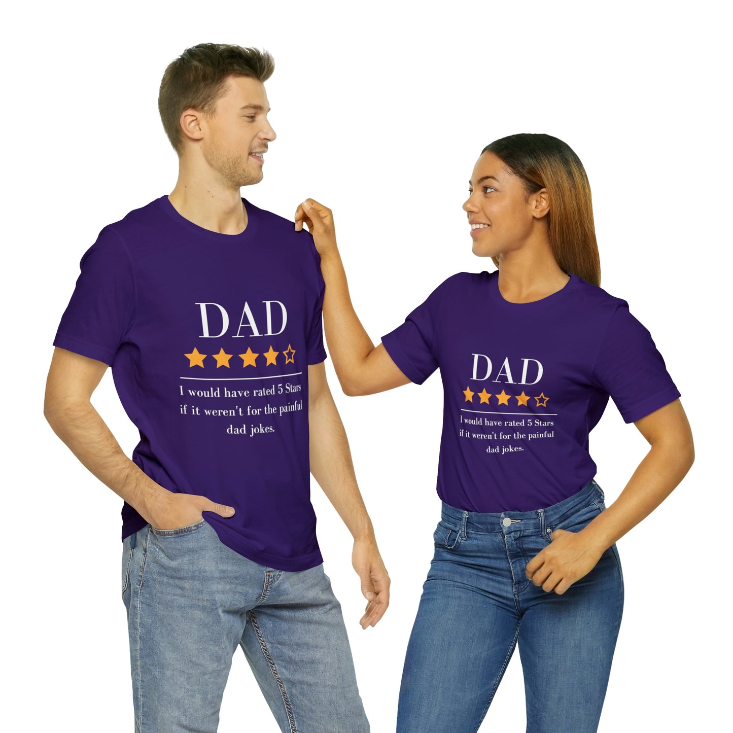 4 out of 5 Stars Dad Review Unisex T-Shirt