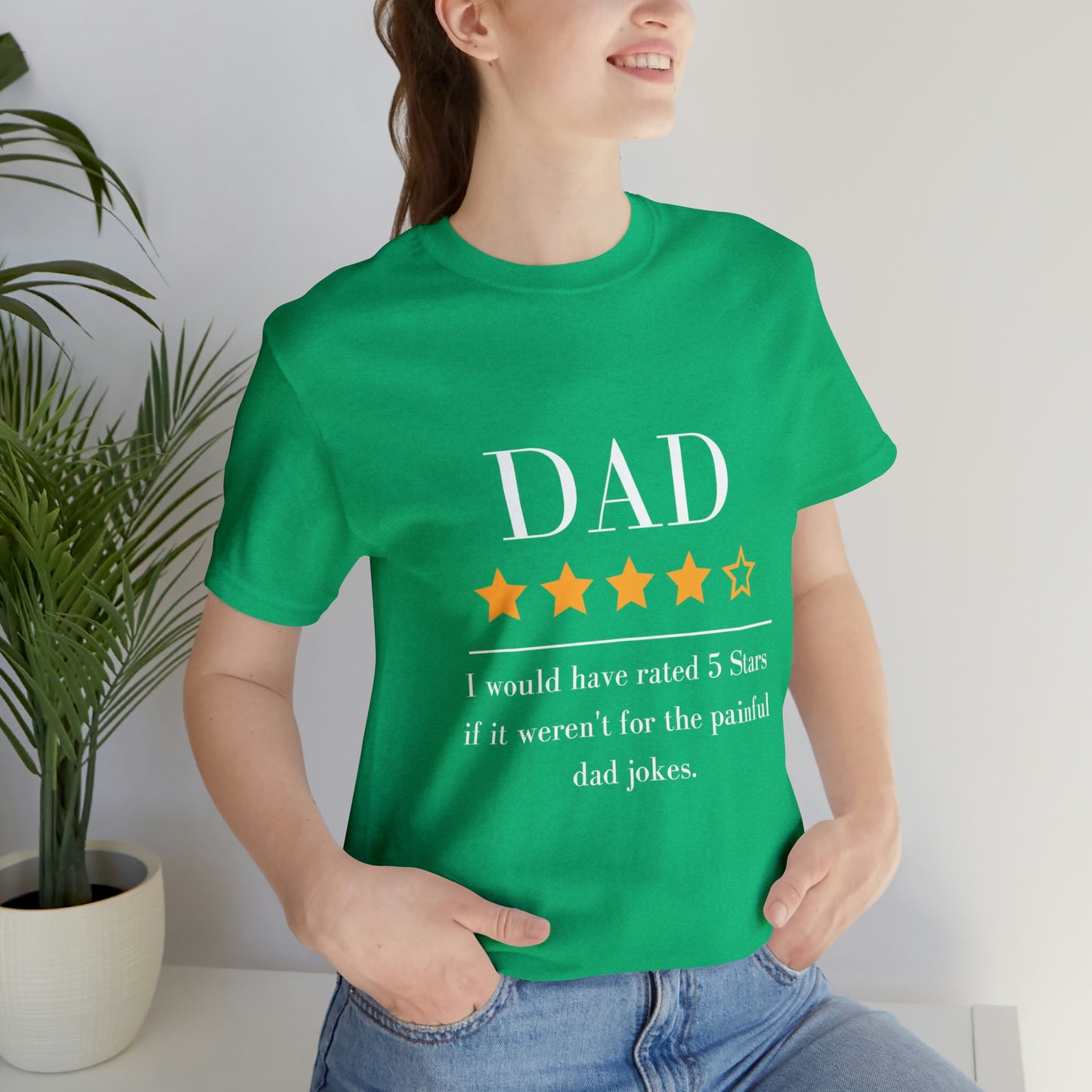 4 out of 5 Stars Dad Review Unisex T-Shirt