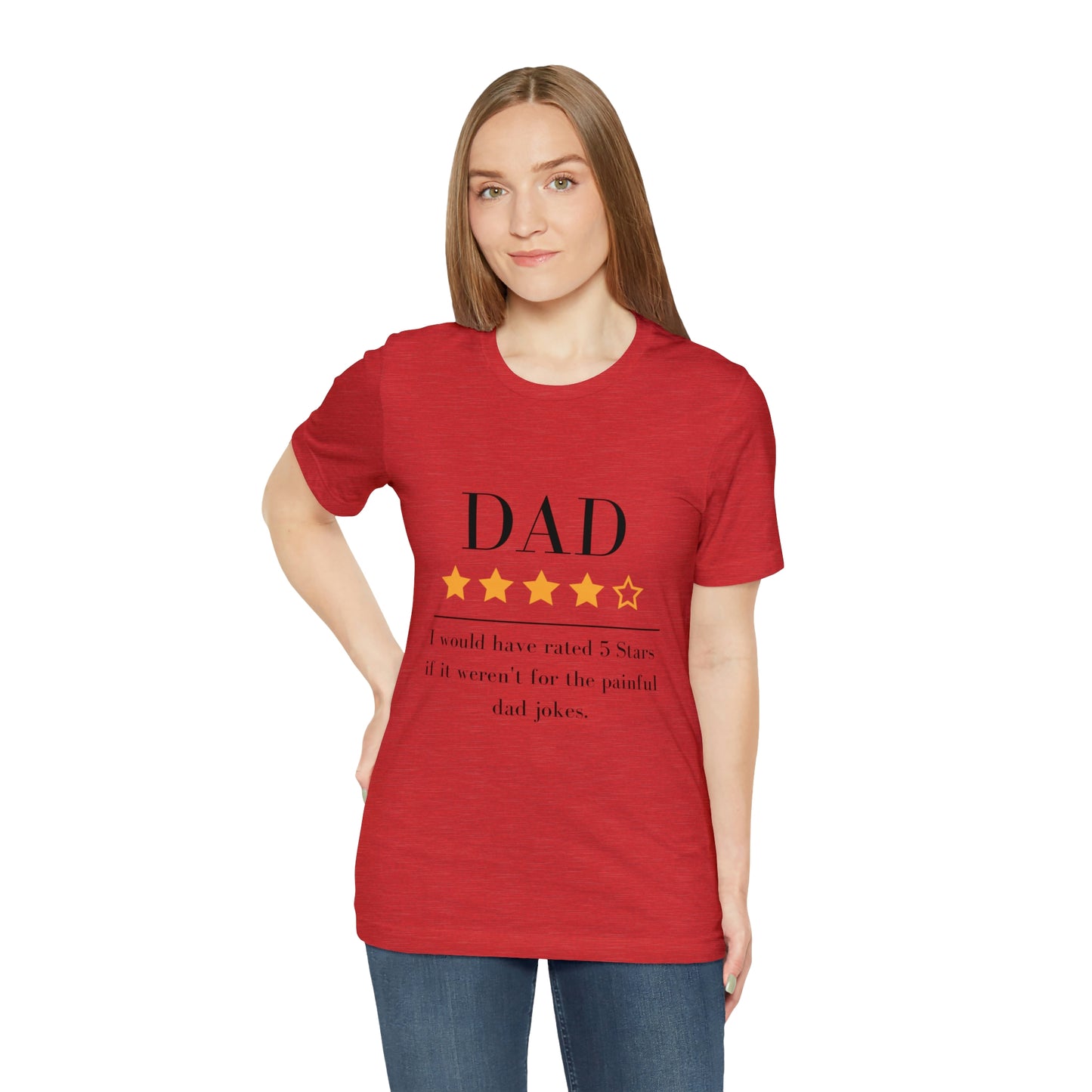 4 out of 5 Stars Dad Review Unisex T-Shirt