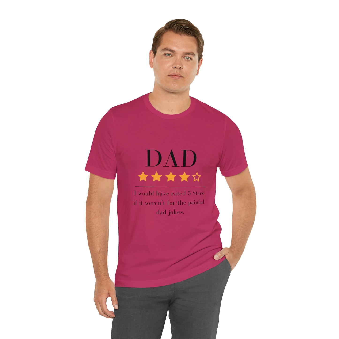 4 out of 5 Stars Dad Review Unisex T-Shirt