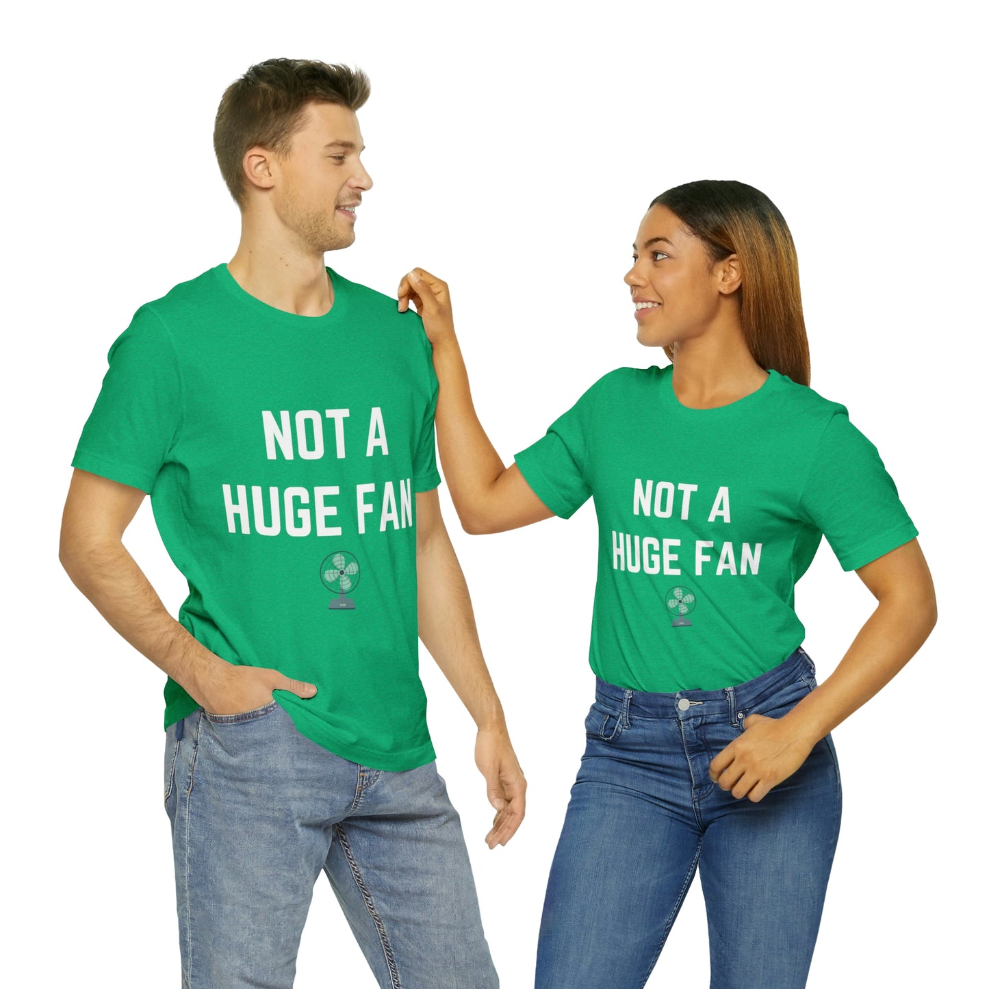 Not A Huge Fan (Dad Joke) Unisex T-Shirt